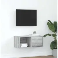 Prolenta Maison Exclusive - Meuble TV gris Sonoma 60x31x25,5 cm Matériau dérivé du bois
