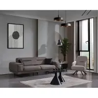 AEA Salon Canapé Set 2 Pcs Fauteuil Luxe 3 Places