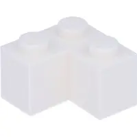 LEGO : 50 pièces pierre angulaire 2x2, blanc