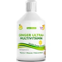 Swedish Nutra Ginger Ultra + Multivitamin - à l'extrait de gingembre - soutient le système immunitaire - plus d'énergie - 500 ml