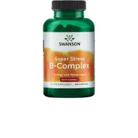 Sonstiges Complexe B avec vitamine C 500 mg 100 gélules Swanson Health Products