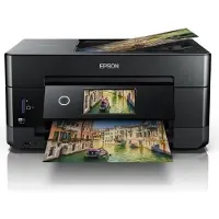 Epson Imprimante Jet d'Encre XP-7100, 3-en-1, Photo, Recto-Verso Automatique, WIFI, Chargeur Documents, Ecran Tactile 10.9 cm