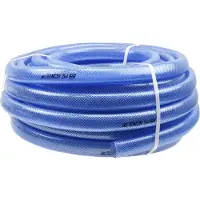 GEKO Tuyau technique de haute qualité à 3 couches 25x4mm - Tuyau en PVC brun pour les produits phytosanitaires, l'air comprimé et les produits chimiques - Longueur 25m