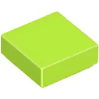 LEGO 1x1 carreaux 3070 - 250 pièces Lime