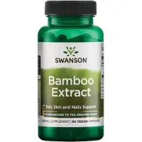 Sonstiges Extrait de bambou 300 mg 60 gélules végétales Swanson Health Products