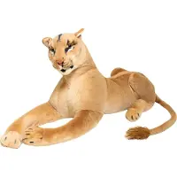 Ed Brubaker Peluche Lionne couchée 110 cm Peluche
