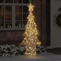 Prolenta Maison Exclusive - Sapin de Noël avec 240 LED, lumière blanche chaude, 181 cm, en PET