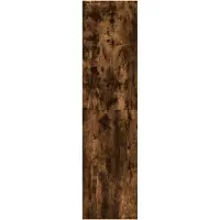 Syfax Garde-robe chêne fumé 30x50x200 cm bois d'ingénierie