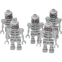 LEGO 5x squelettes de robots