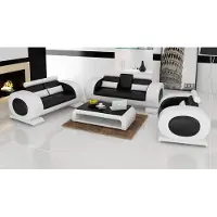 JV Möbel Ensemble De Canapés Rembourrés 32 Places Set Cuir Design