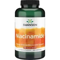 Sonstiges Vitamine B-3 Niacinamide 500 mg 250 gélules Swanson Health Products