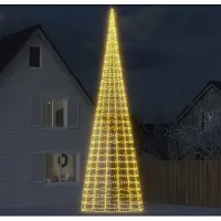 Prolenta Maison Exclusive - Sapin de Noël LED, 3000 LED, lumière blanche chaude, 800 cm