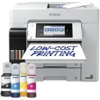 Epson Ecotank Pro Et-5885 Multifunction Printer Blanc One Size / EU Plug 220V