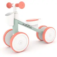 Chillafish - Racer 4-wheel stylish rideon with TPR wheels, seat and carry handle (CPQR01BRP)