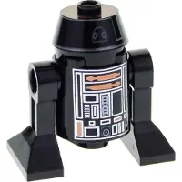 LEGO 1x minifigure Star Wars épisode 4/5/6 droïde R5-J2 noir 9492 sw0375