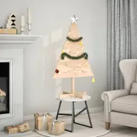 Prolenta Maison Exclusive - Sapin de Noël à décorer, 110 cm, en bois massif