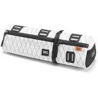 RockBros Sacoche de vélo 4 en 1 Double sacoche Sacoche de guidon Sacoche de cadre Imperméable et robuste, Bike Bag Multifonction Sacoche 2L Blanc
