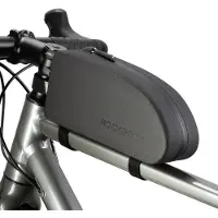 RockBros Sacoche de cadre de vélo Sacoche de tube supérieur étanche IPX4 Sacoche de vélo Grande capacité pour VTT, vélo de course 23.5 * 6.5 * 10.5cm