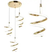 Toolight Suspension Led G075-3cpr Gold
