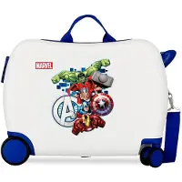 Marvel All Avengers Attack 34l Trolley Bag Blanc