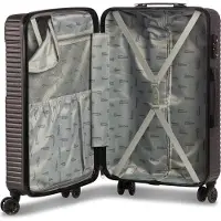 Fabrizio ABS trolley valise rigide H 60 cm, marron