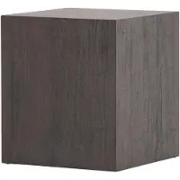 Furnlux Classic FURNLUX Table basse York Dark Brown 40cm / Hauptfarbe : Braun / Abmessungen : 40 x 40 x 45 cm
