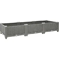 Prolenta Maison Exclusive - Lit surélevé 120x40x23 cm Polypropylène