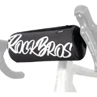RockBros Sacoche de vélo Sacoche de guidon amovible multifonctionnelle Polyester MTB 2L Noir