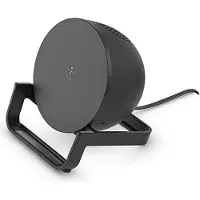 Belkin chargeur sans fil BoostCharge, 10 W avec haut-parleur Bluetooth (chargeur sans fil rapide avec haut-parleur Noir