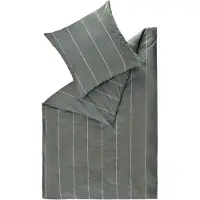 Esprit Renforcé Housses de coussin et draps de lit HARPLINES Anthracite 140 x 200 cm