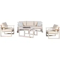 AEA Lounge Möbel Sitzgruppe Gartenmöbel Sofa Sessel Couchtisch Wasserdicht