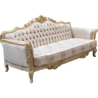 AEA Ensemble de canapés 3+1 Canapé Fauteuil Salon Luxe Sof Set Textile Nouveau