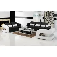 AEA Sofagarnitur Ledersofa USB Sofa Couch Sofa Wohnlandschaft Garnituren 3+2+1