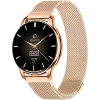 Maxcom Smartwatch Ecowatch 3, 280mAh, 1,32 pouces 466x466, étanche IP67 or