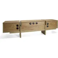 AEA TV Ständer RTV Lowboard Braun Tisch Holz Modern Wohnzimmer Sideboard