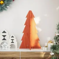 Prolenta Maison Exclusive - Sapin de Noël en bois à décorer 69,5 cm Bois massif Pin