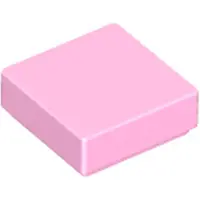 LEGO 1x1 carreaux 3070 - 100 pièces rose clair