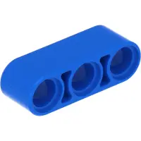 LEGO Technic Zubehör : 25 Stück Liftarm 1x3 Blau