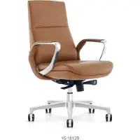AEA Fauteuil en cuir noir avec structure en acier inoxydable, design moderne