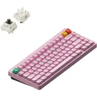 NUPHY Clavier mécanique sans fil Node 75 High-Profile QWERTY US / Rose clair / Marron Max