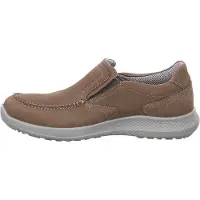 Jomos Chaussons pour hommes , couleur marron, style décontracté