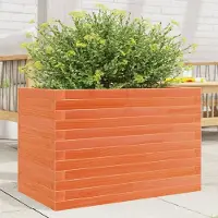 Prolenta Maison Exclusive - Jardinière cire marron 70x40x46 cm bois de pin massif
