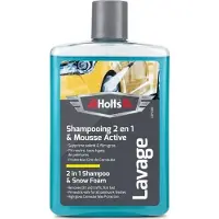 Holts Shampooing Auto Super Moussant , Cire de Carnauba, 475 ml