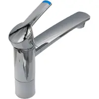 Comet Robinet eau froide Como camping-car caravane camping bateau + interrupteur chrome