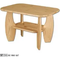 AEA Table en bois salon Tables basses Tables basses faites main