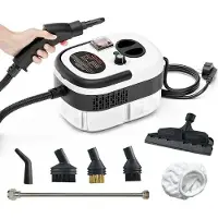 OEM Nettoyeur vapeur portable, puissance 2400 W, chauffage rapide, blanc, 220 V-b, EU-b
