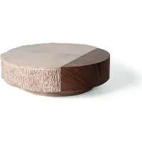 AEA Luxe table basse moderne meubles pour salon design rond forme bois