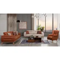 AEA Salon Designer Sièges Canapé 3 places Fauteuil rembourré 3pcs