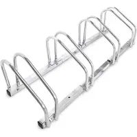 Bc-elec - BS400004 Porte-vélos, rangement pour vélos, support pour vélos, support pour 4 vélos, montage au sol ou mural
