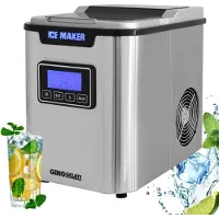 Syntrox Germany Machine à glaçons en acier inoxydable Silonax | Neuf